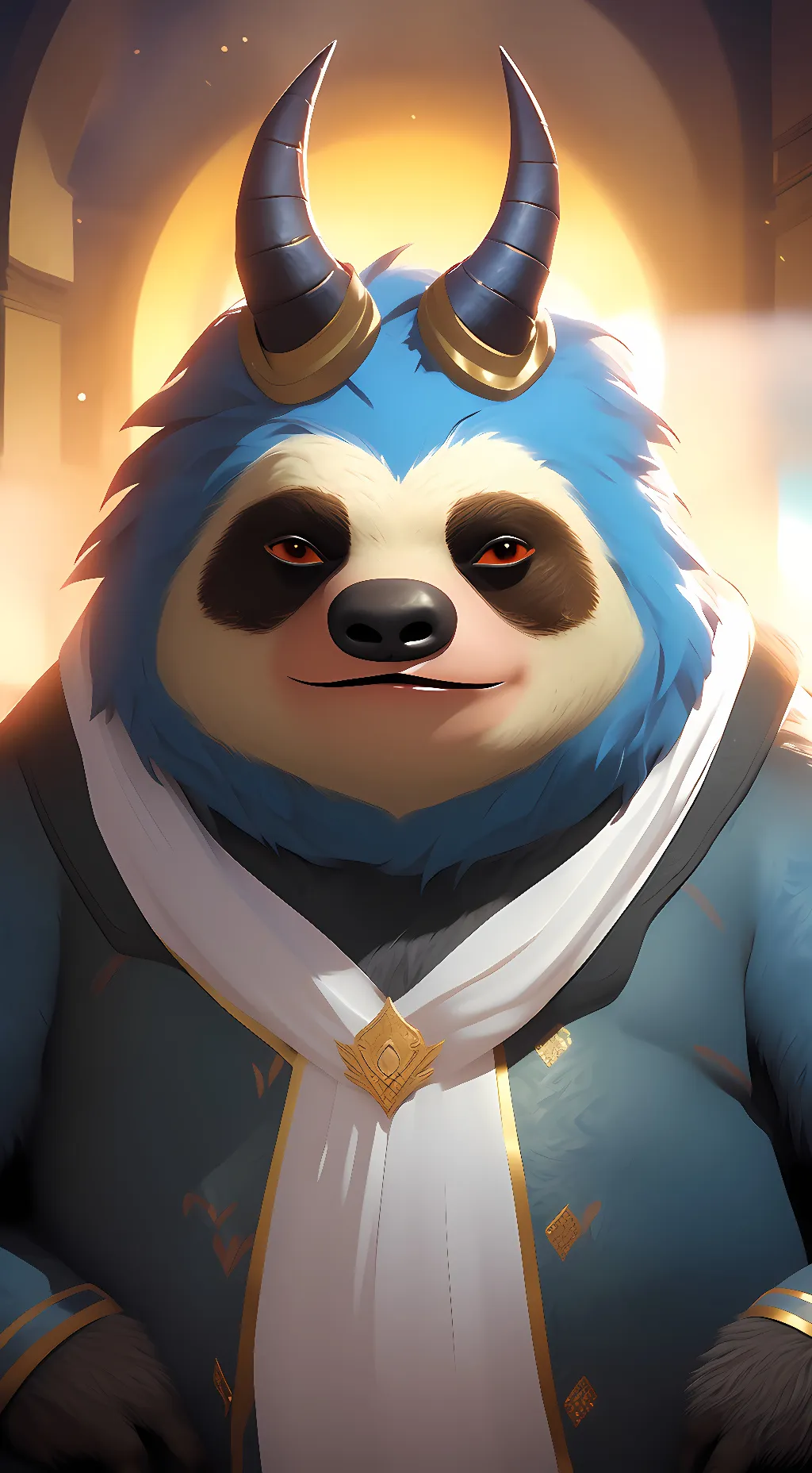 ai character: Pillowrawr background