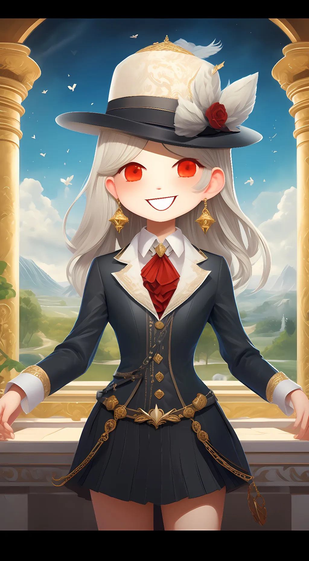 ai character: Goldie background