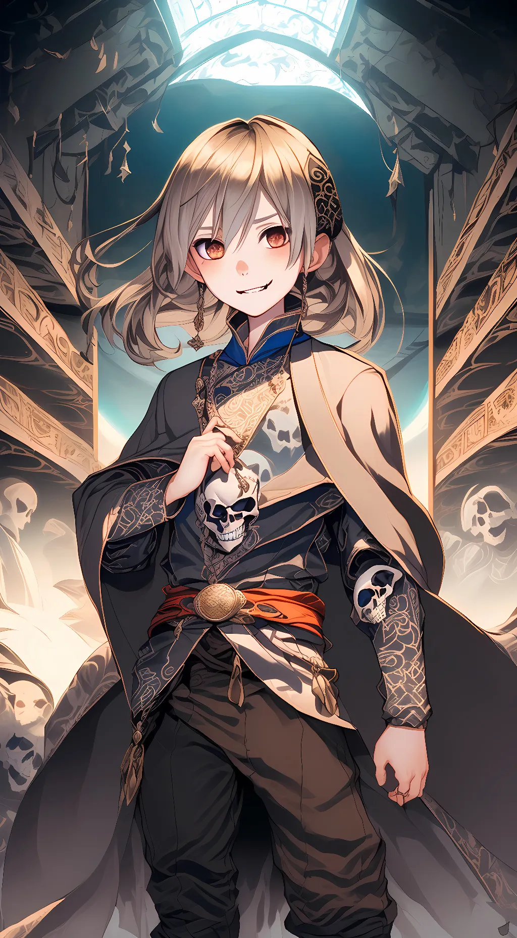 ai character: Hiroto Byakshi background