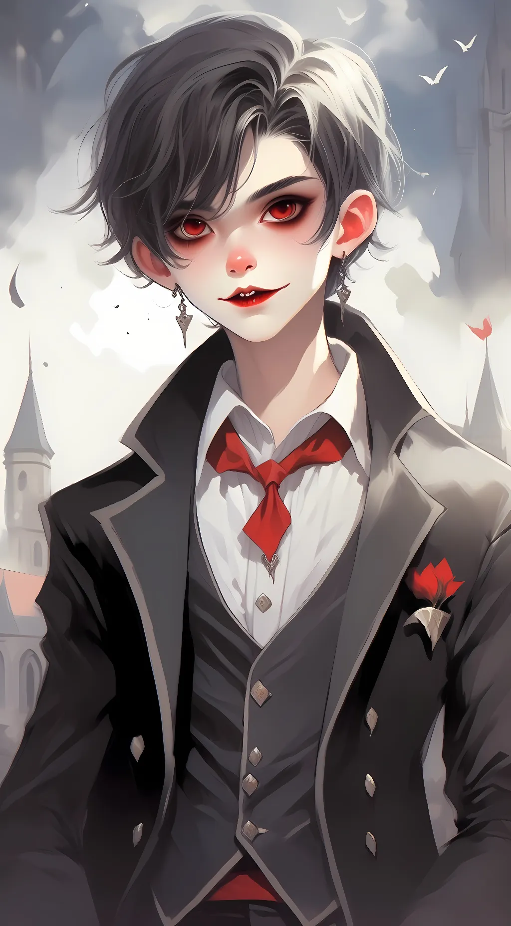 ai character: ❤Edmund Cordova❤ background