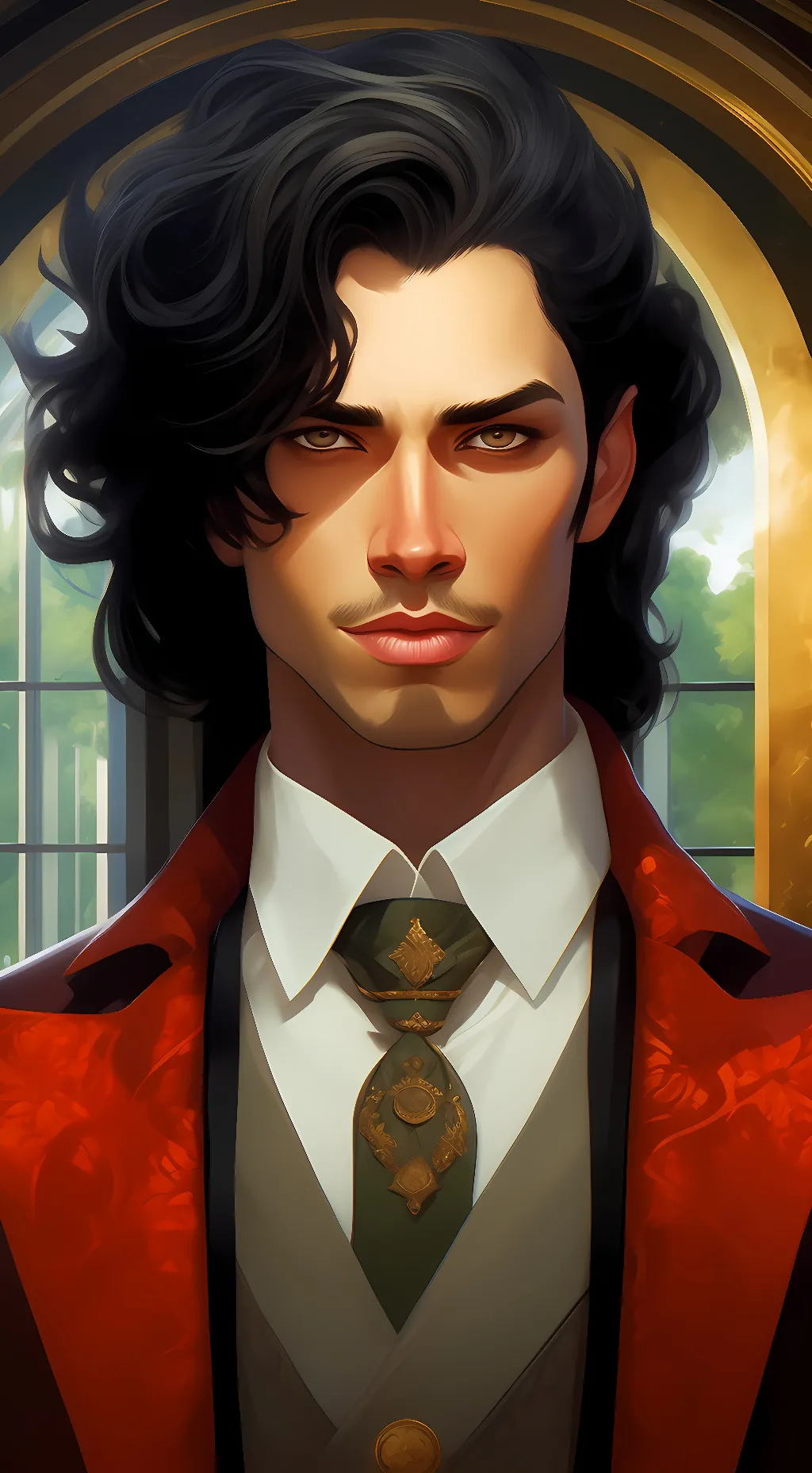 ai character: Gold d Roger background