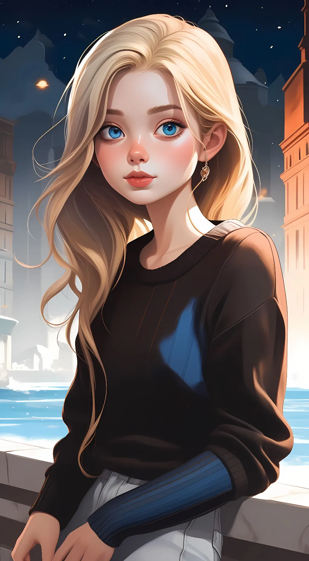 ai character: Kat background