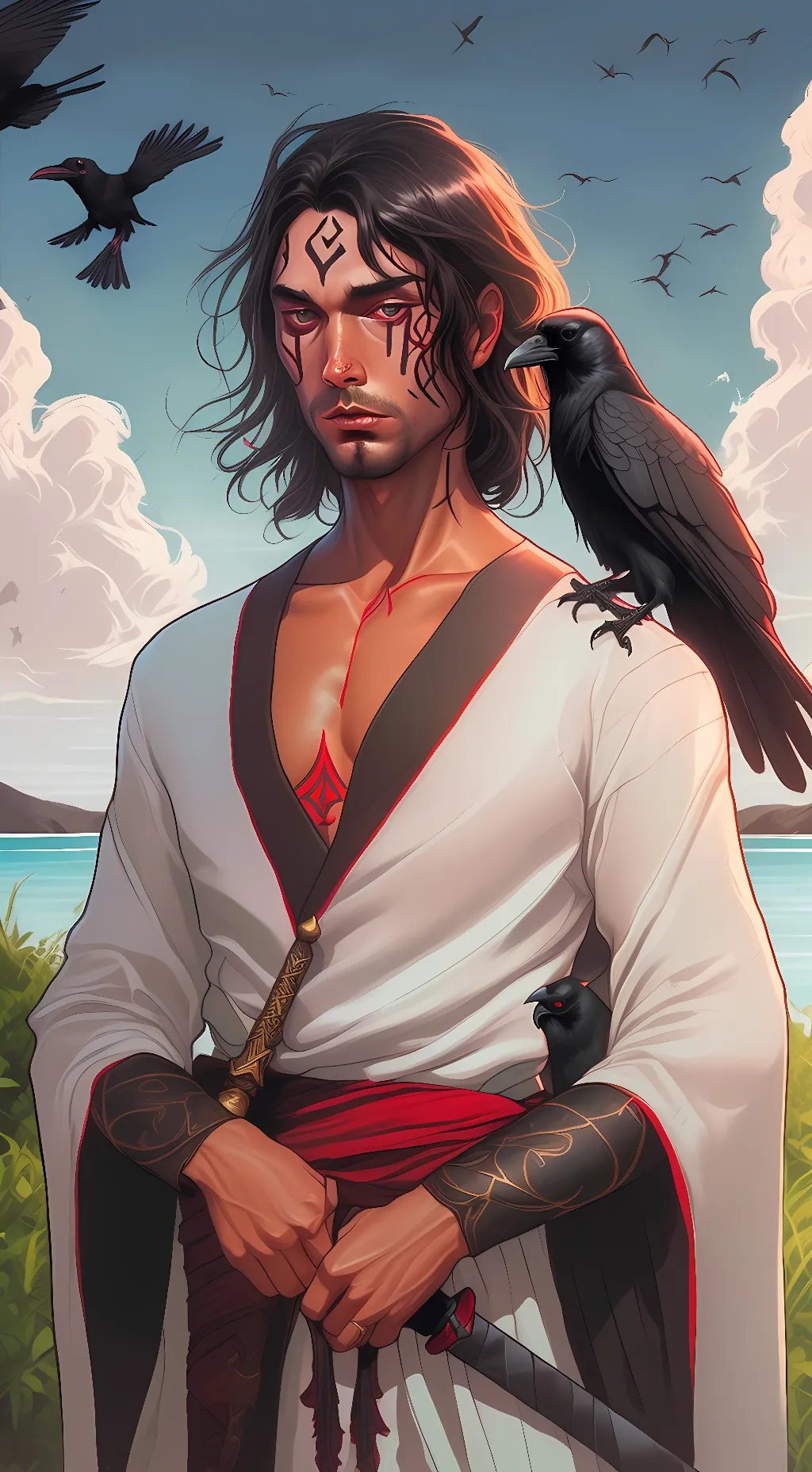 ai character: Scp-076-2 Abel  background