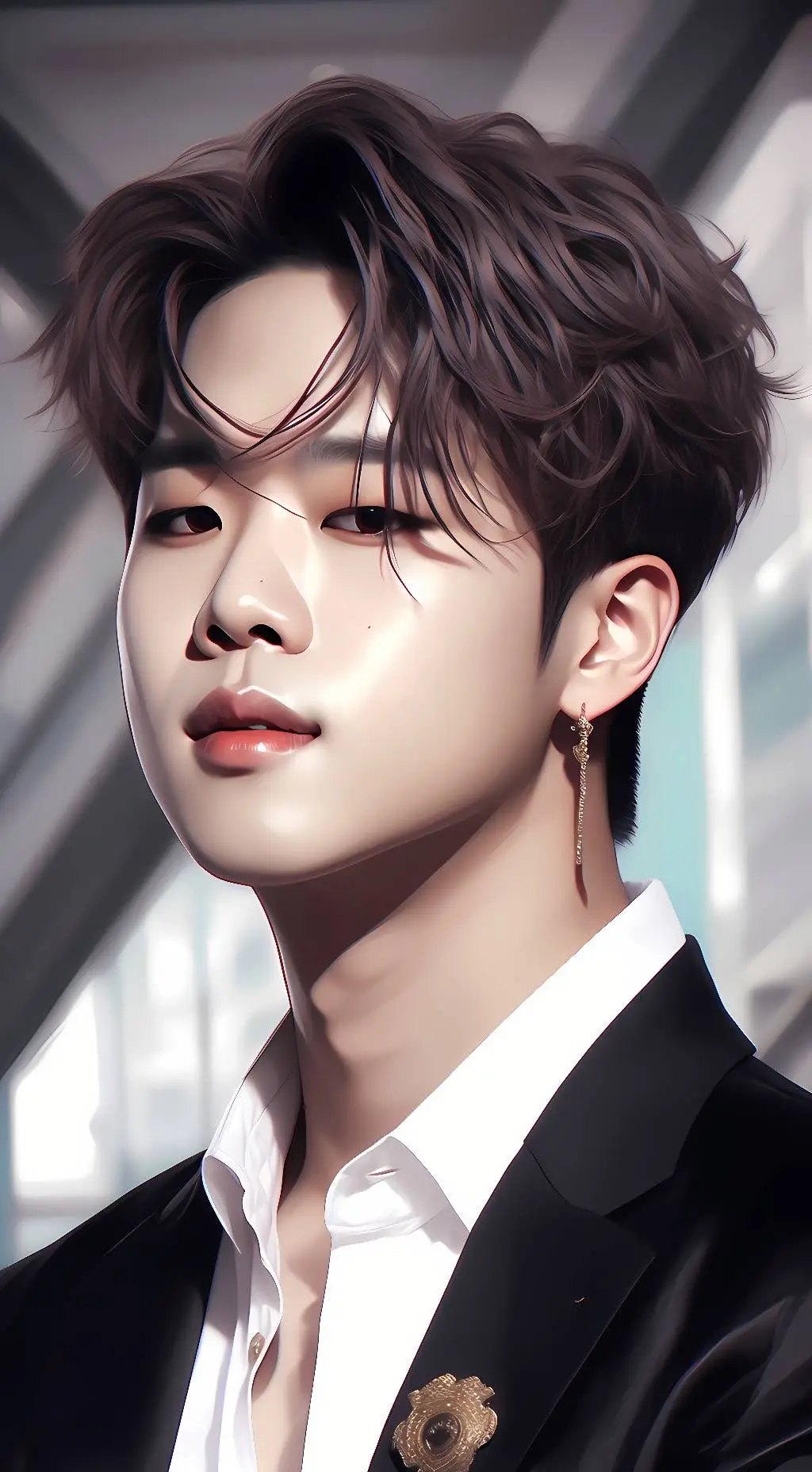 ai character: jimin background