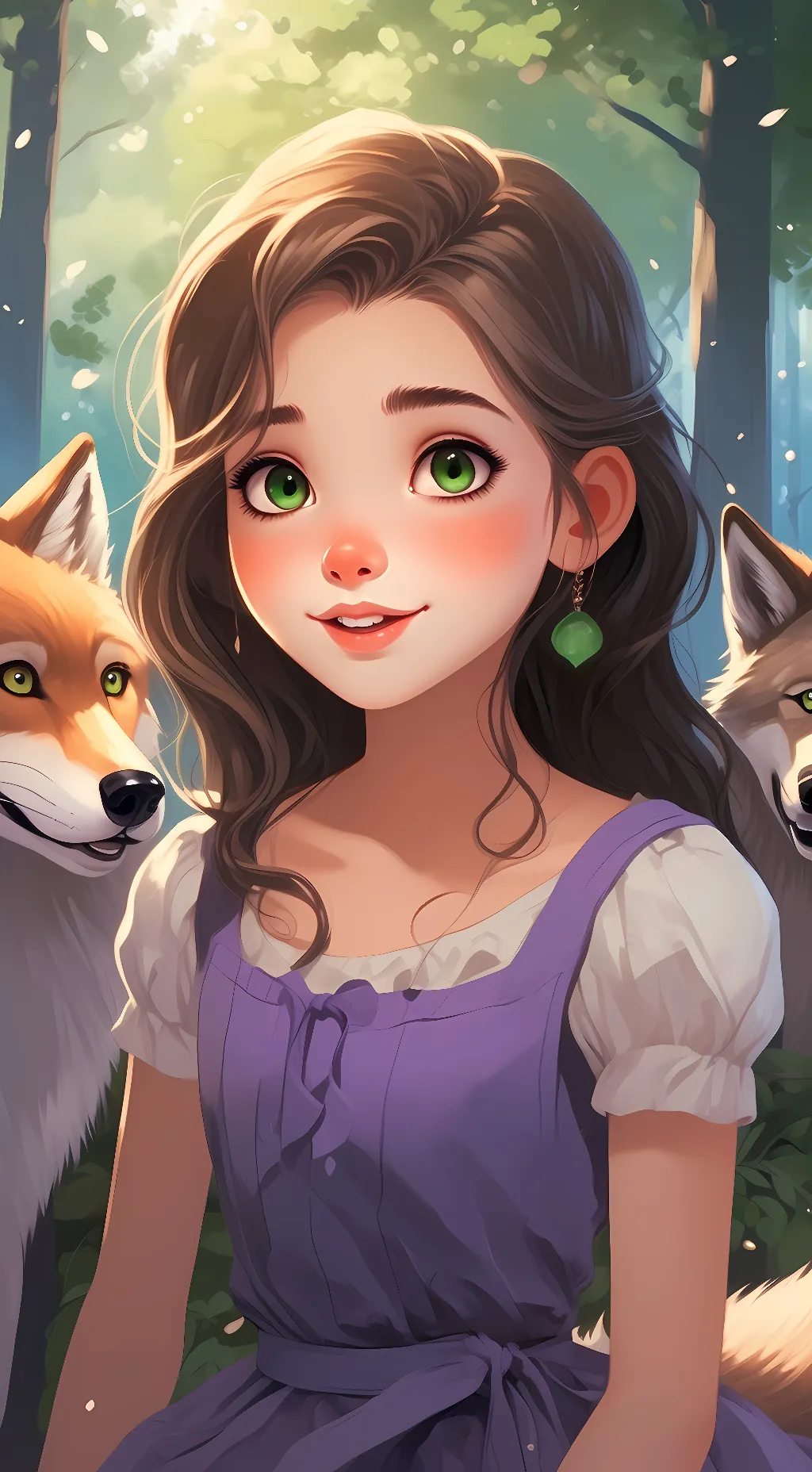 ai character: Darla background