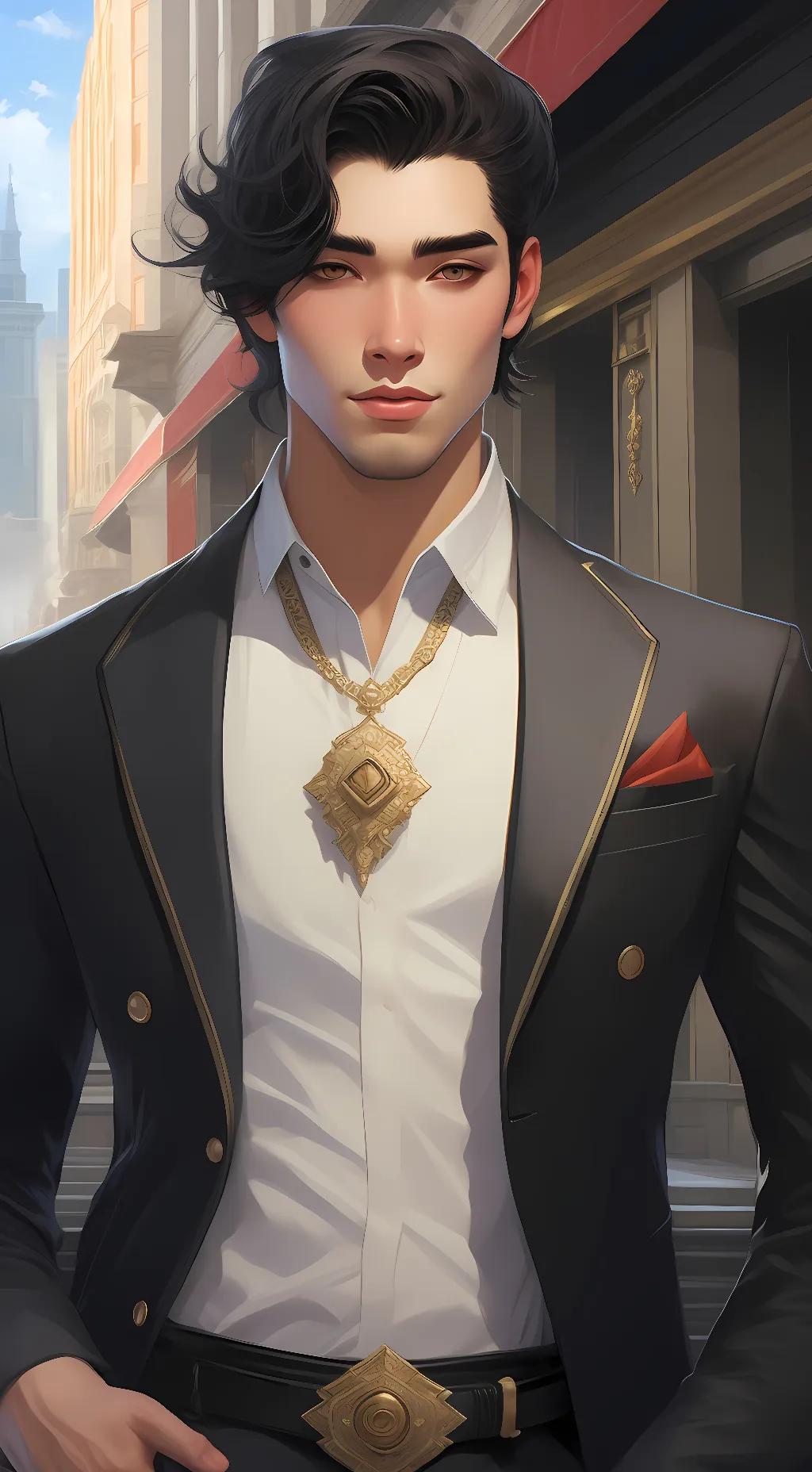 ai character:  Kalmin background