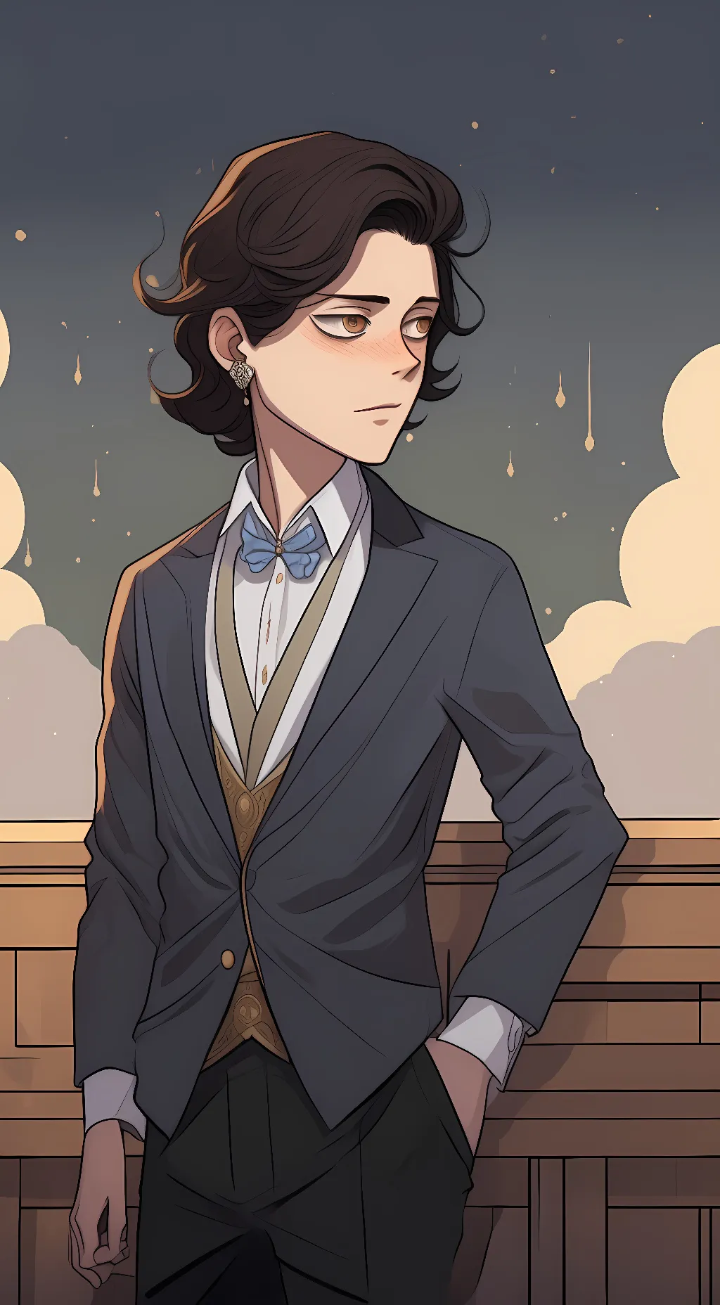 ai character: Shouta Aizawa background