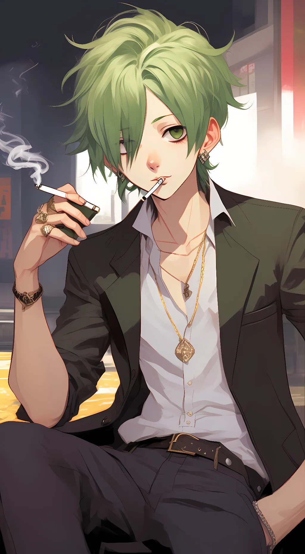 ai character: Ian background