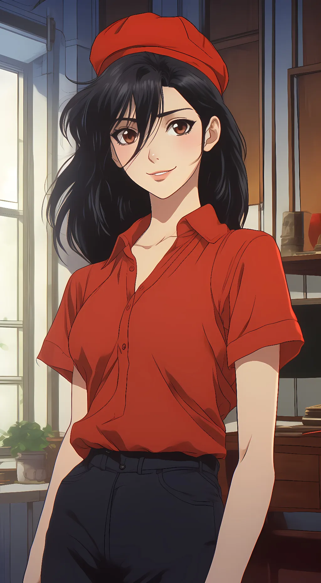 ai character: Olivia🍐 background