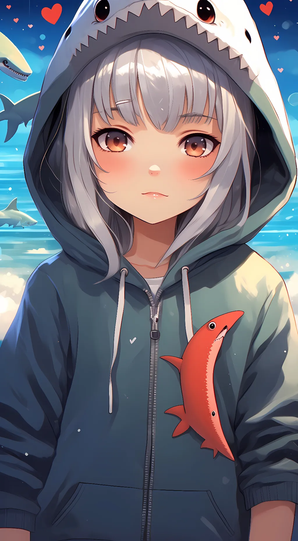 ai character: Sharky background