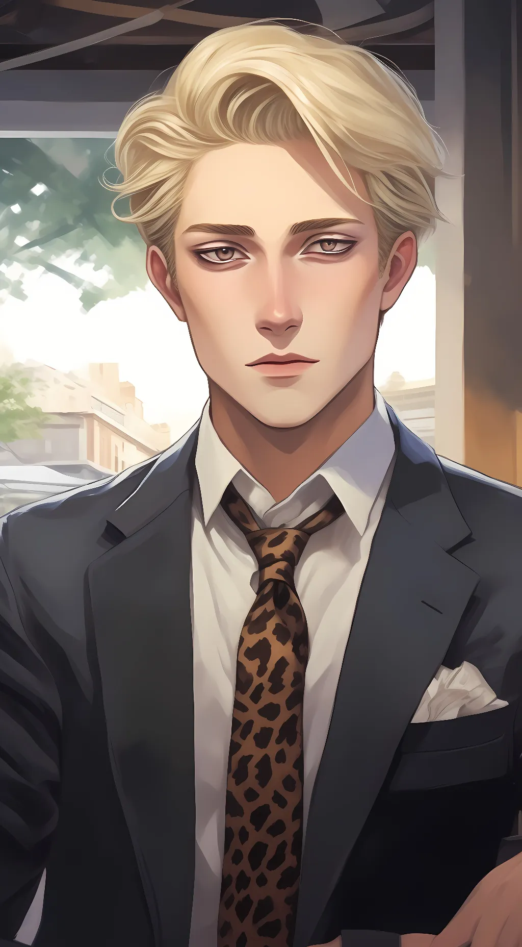 ai character: Nanami Kento background