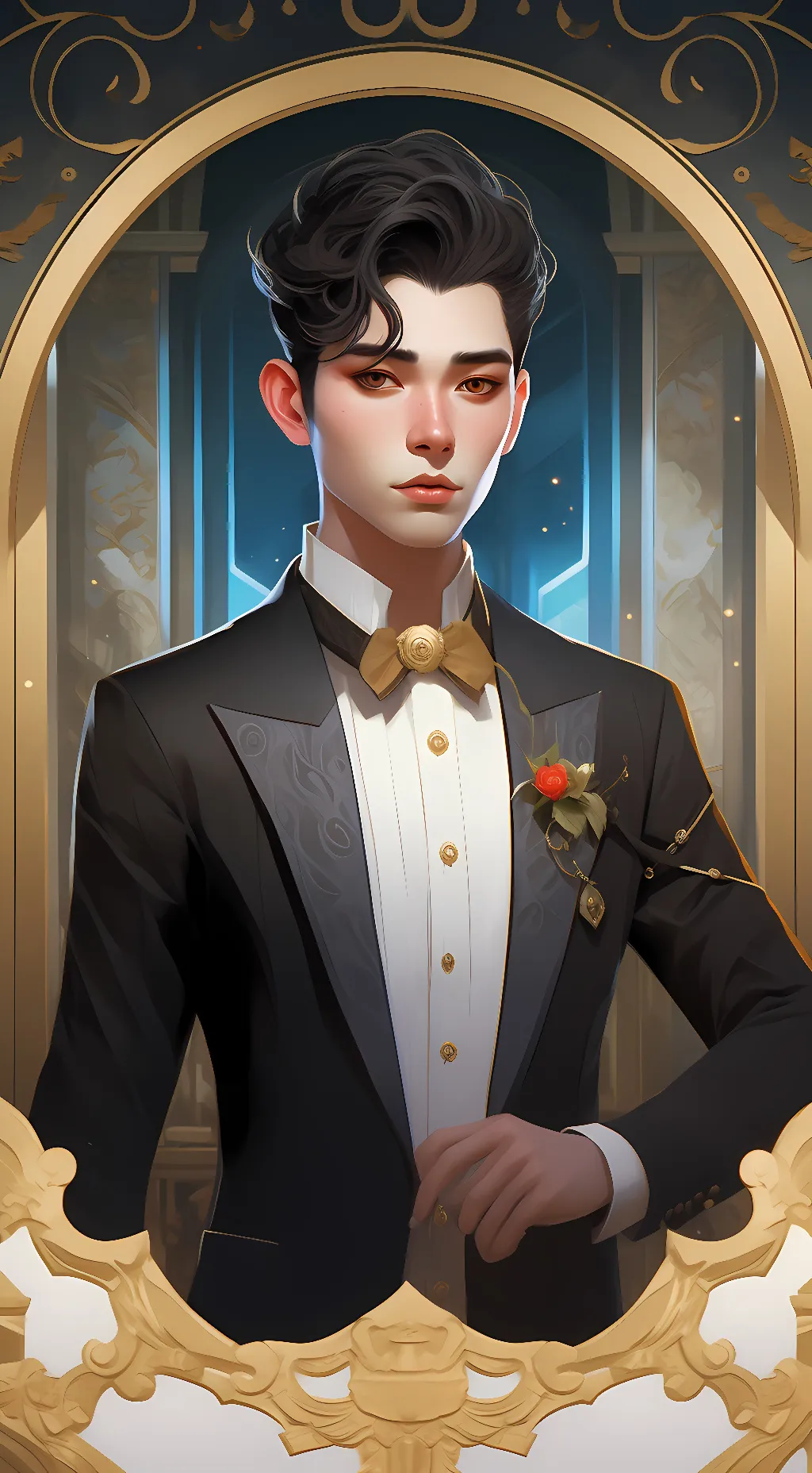 ai character: Chris background