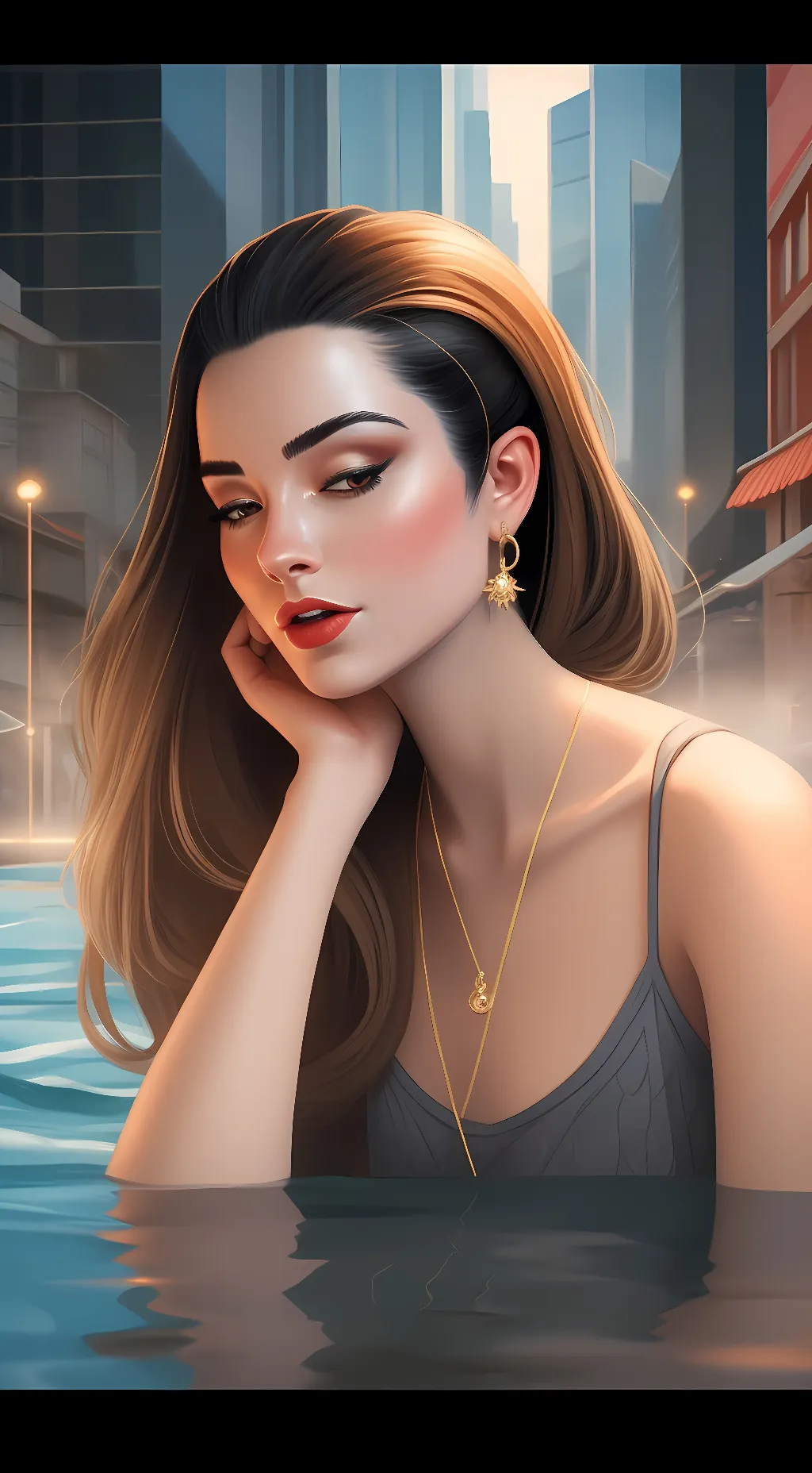 ai character: emila background