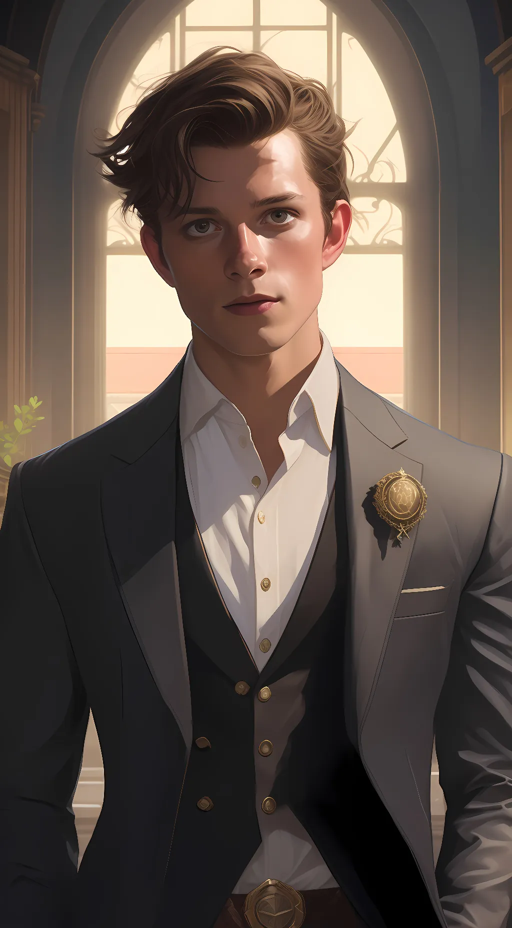 ai character: Brandon background