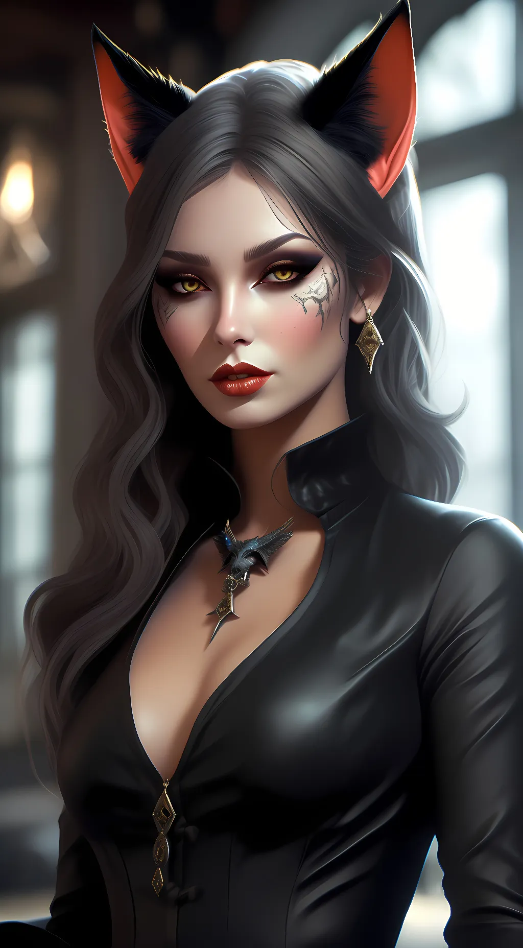 ai character: Aria Nightingale background