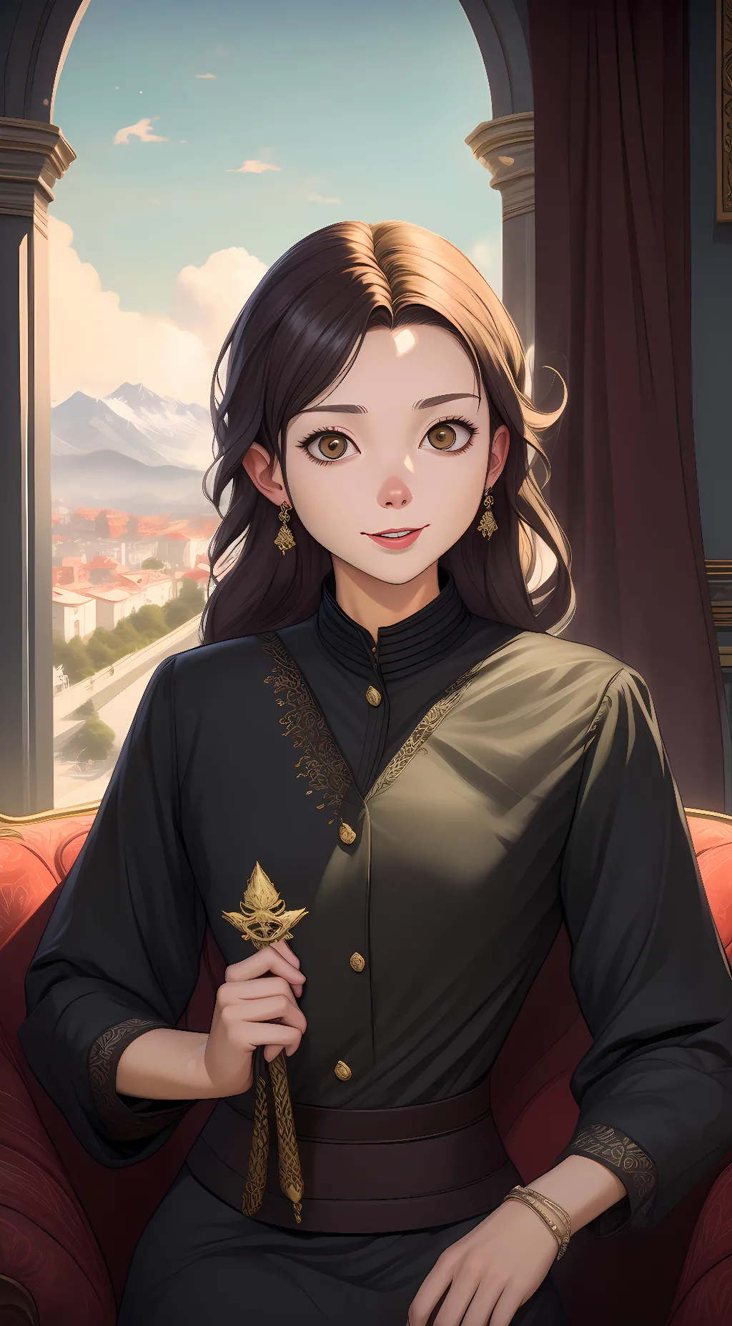 ai character: Lila background