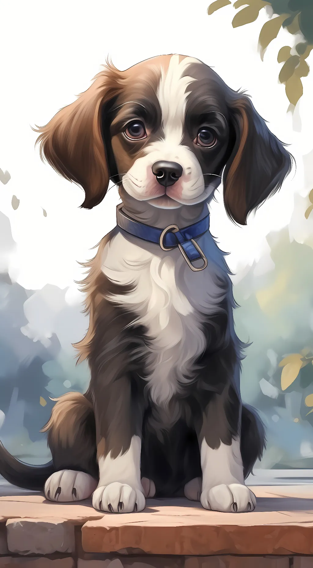 ai character: Spot background