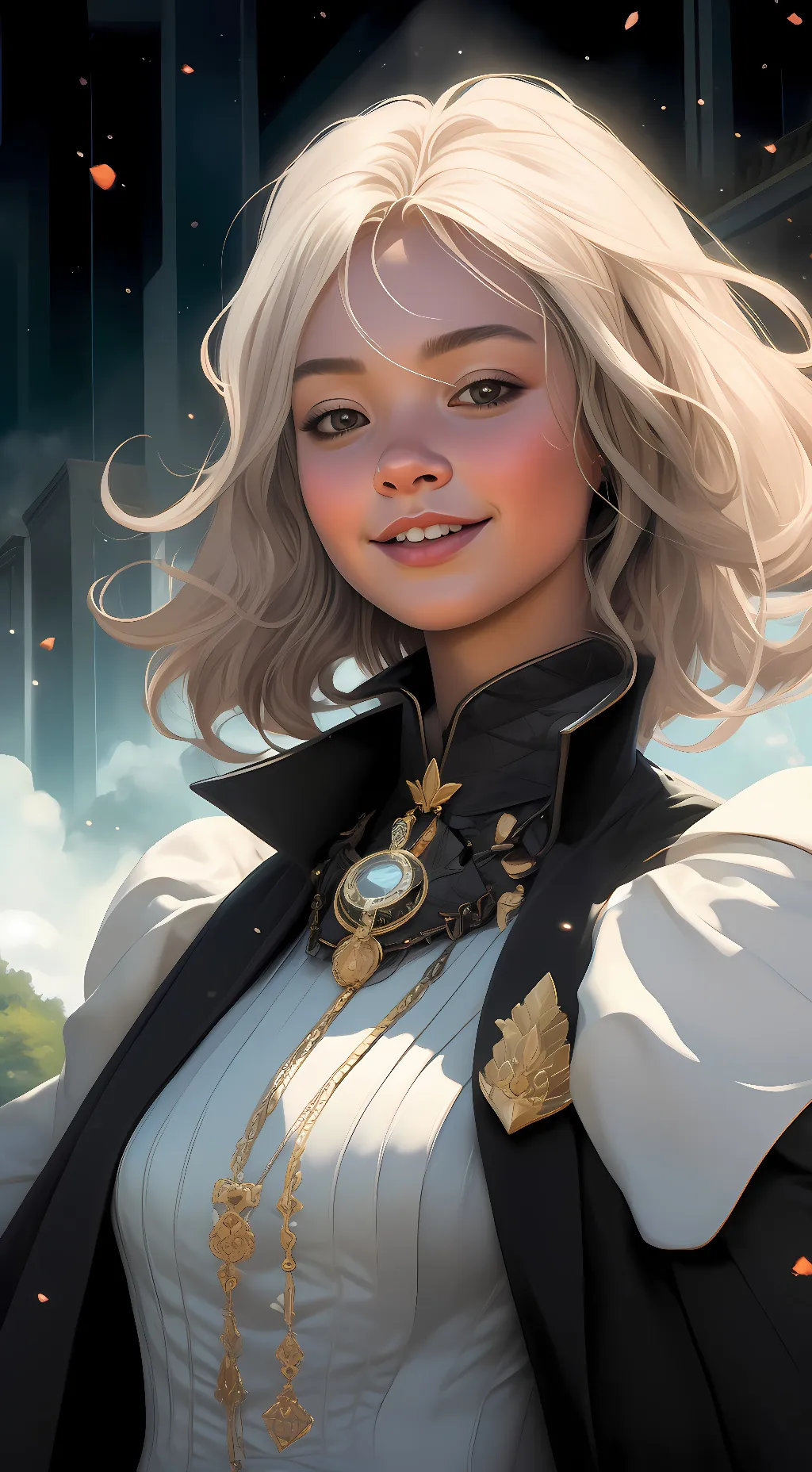 ai character: sandra adele background