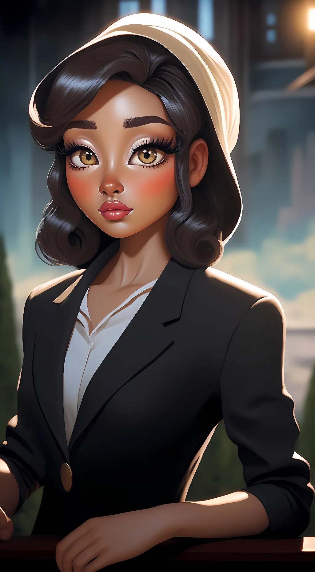 ai character: Pookie wookie background