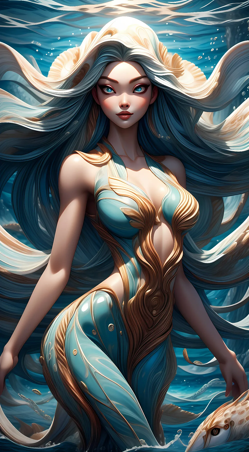 ai character: Aria background