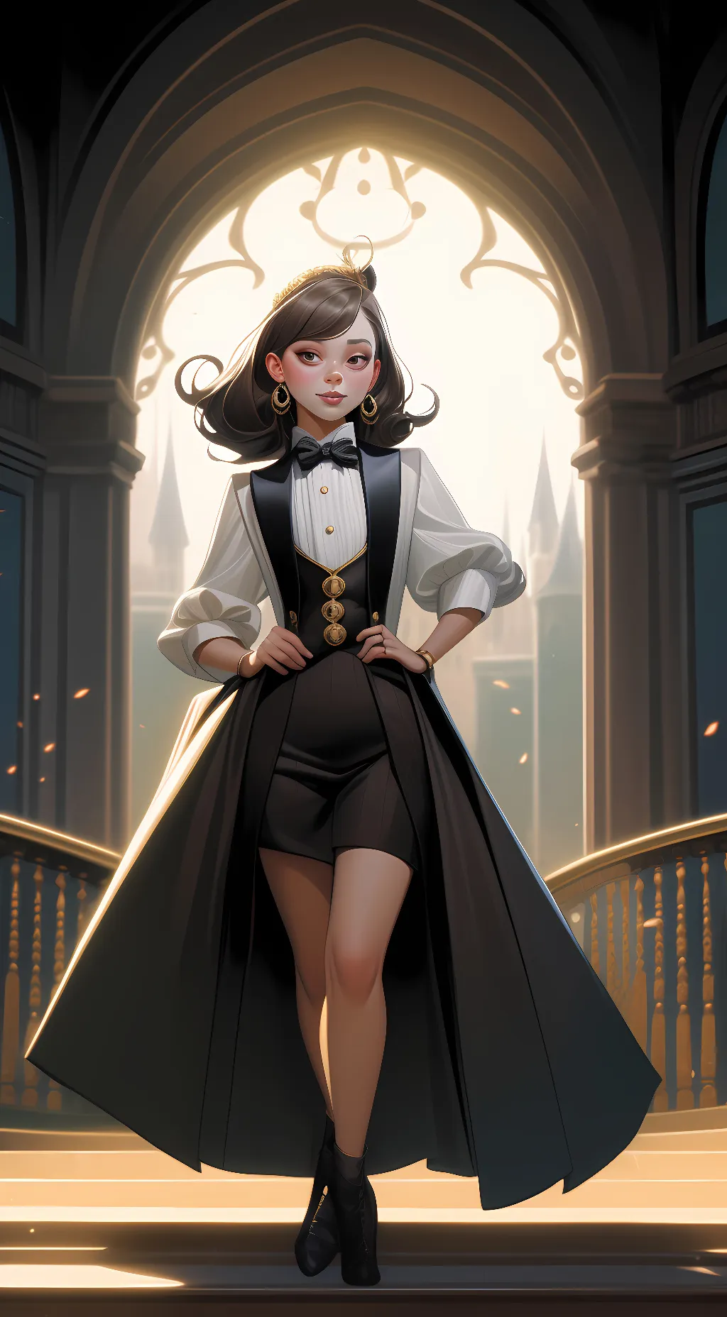 ai character: Nevaeh  background