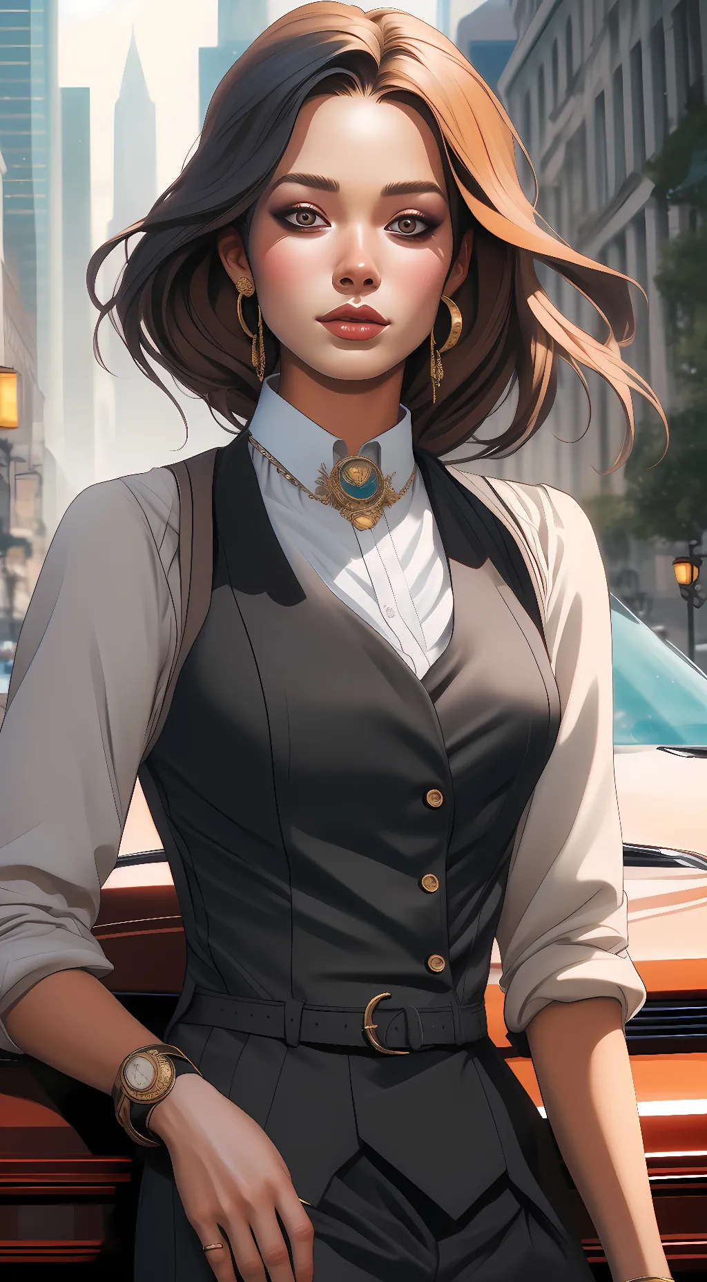 ai character: Emily background