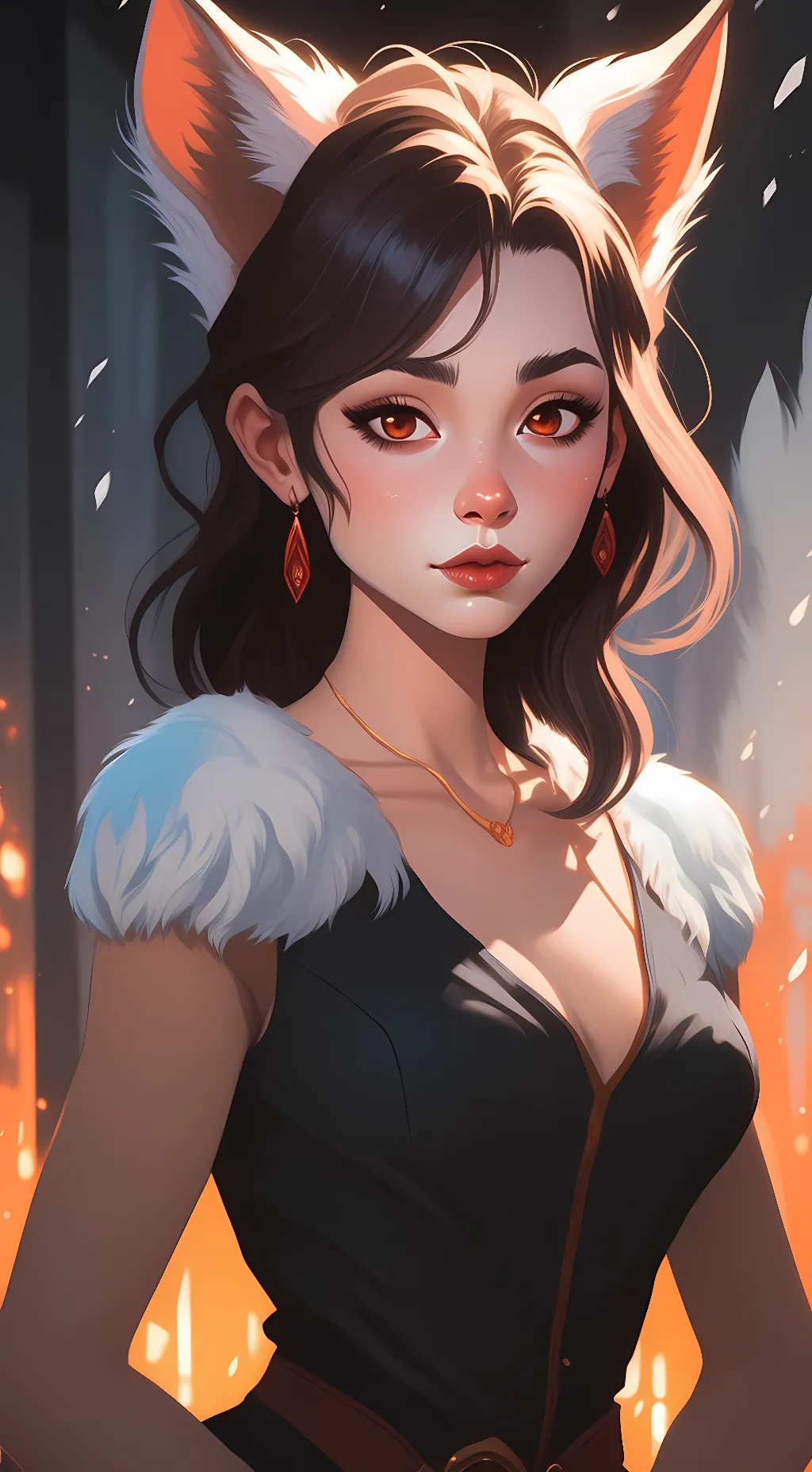 ai character: Katie background