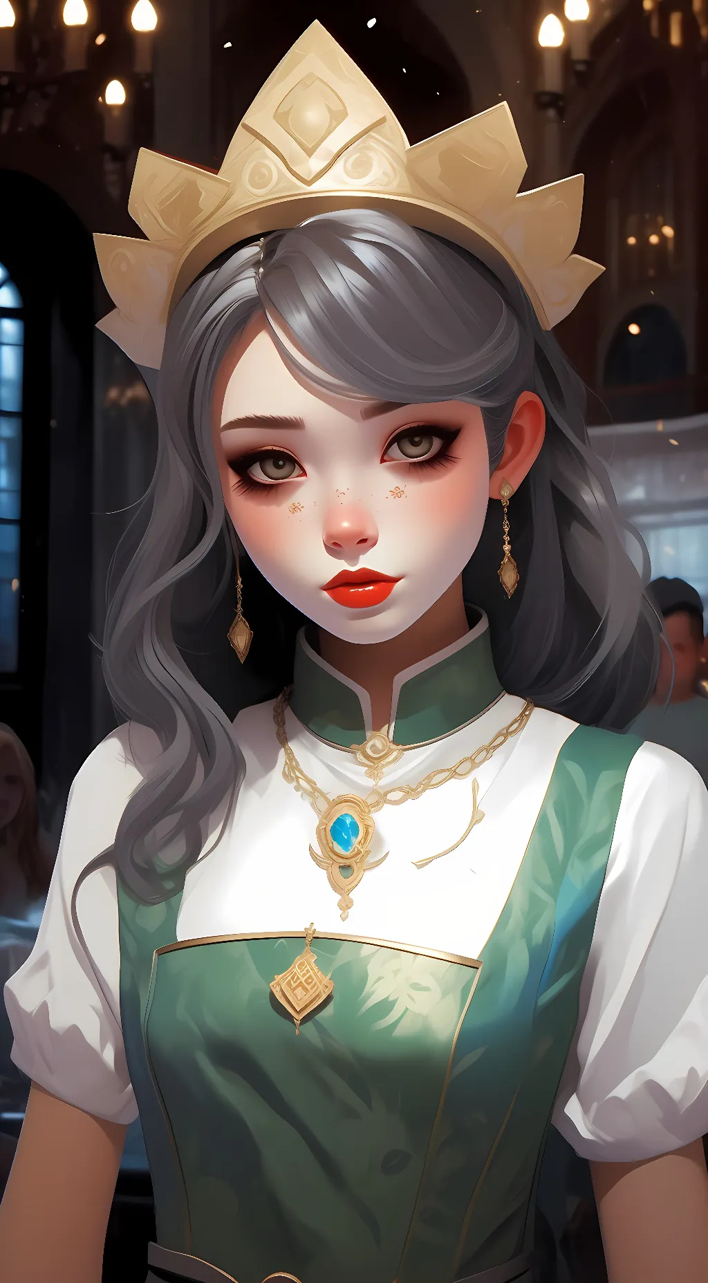 ai character: sunny background