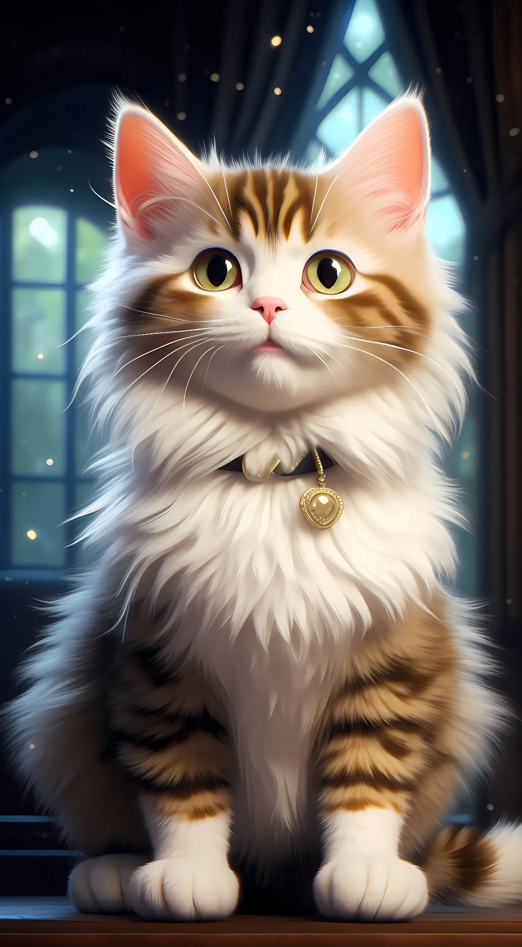 ai character: bubble gum background