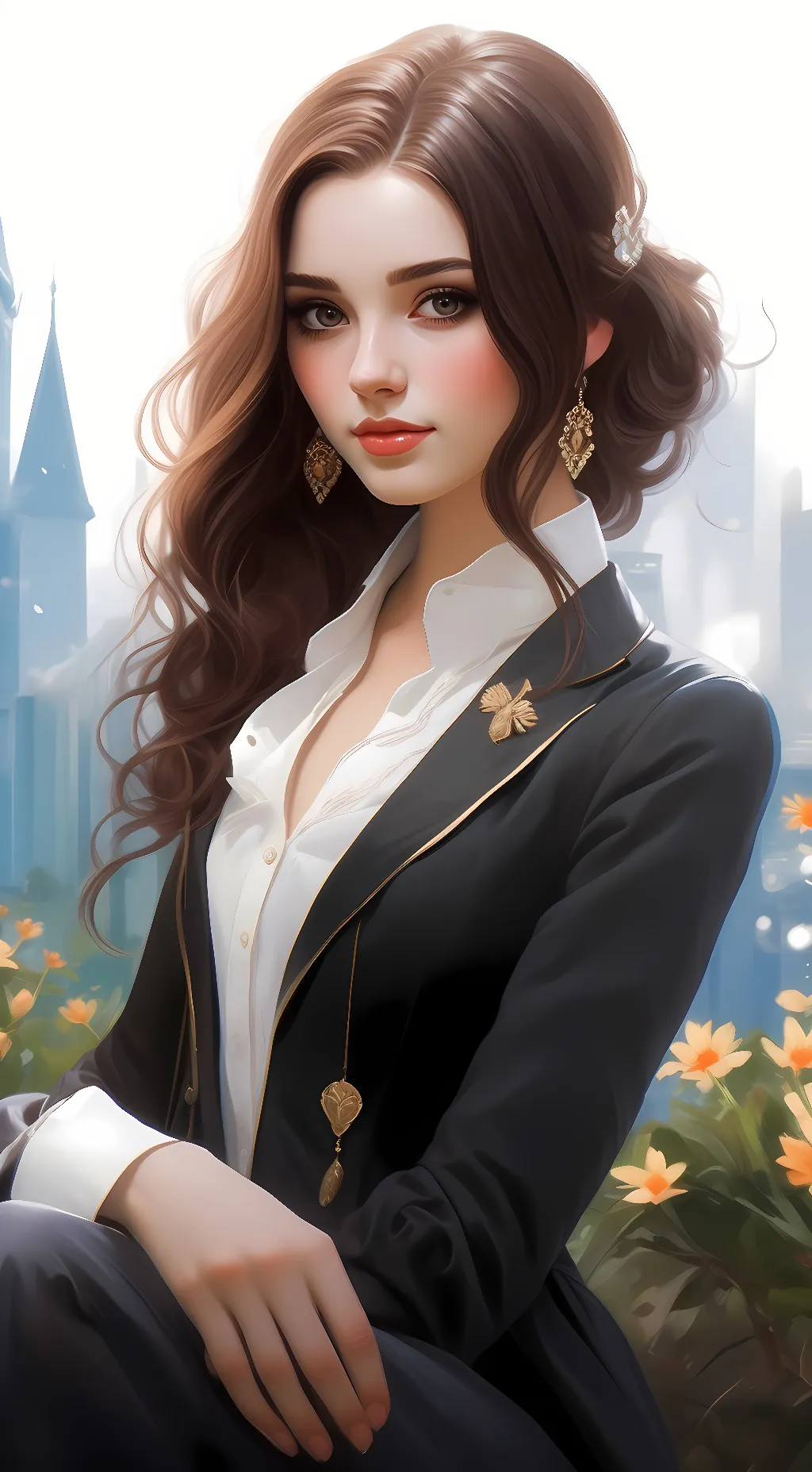 ai character: Lisa Wilson  background