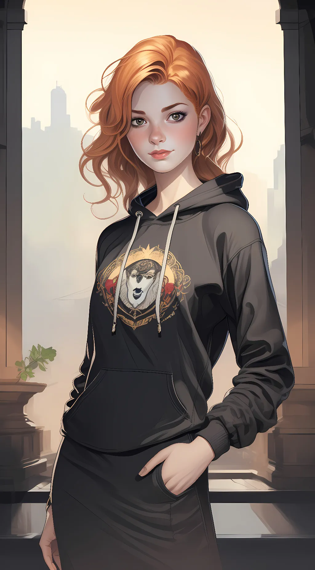 ai character: Lily background