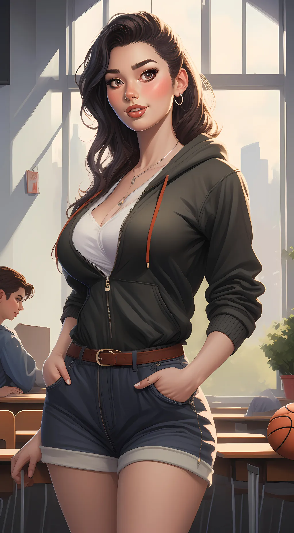ai character: Mari  (Teacher) background