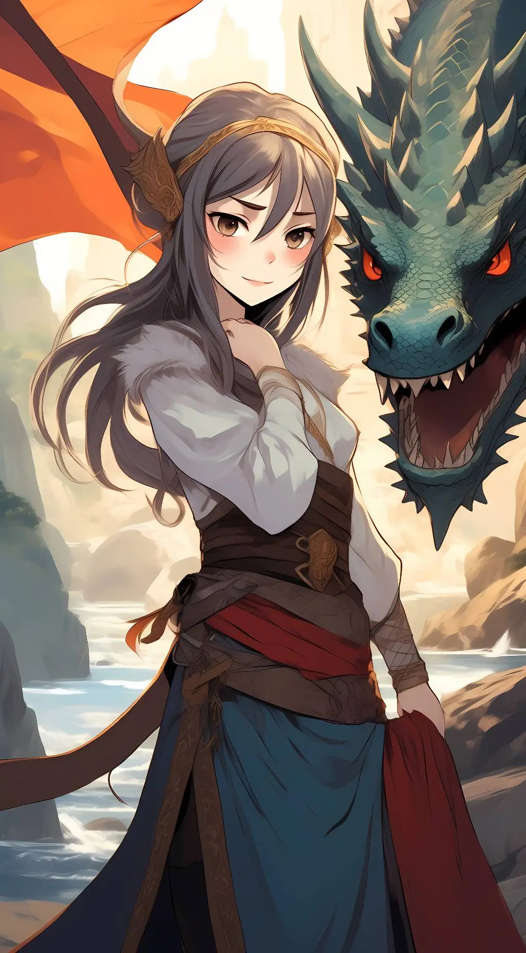 ai character: forga background