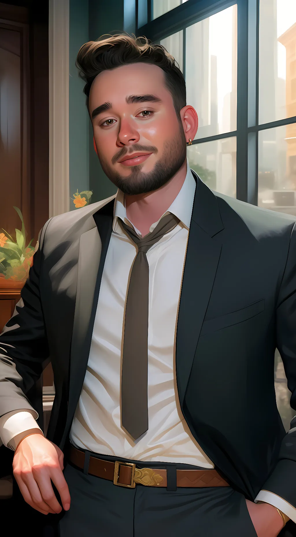 ai character: Austin background