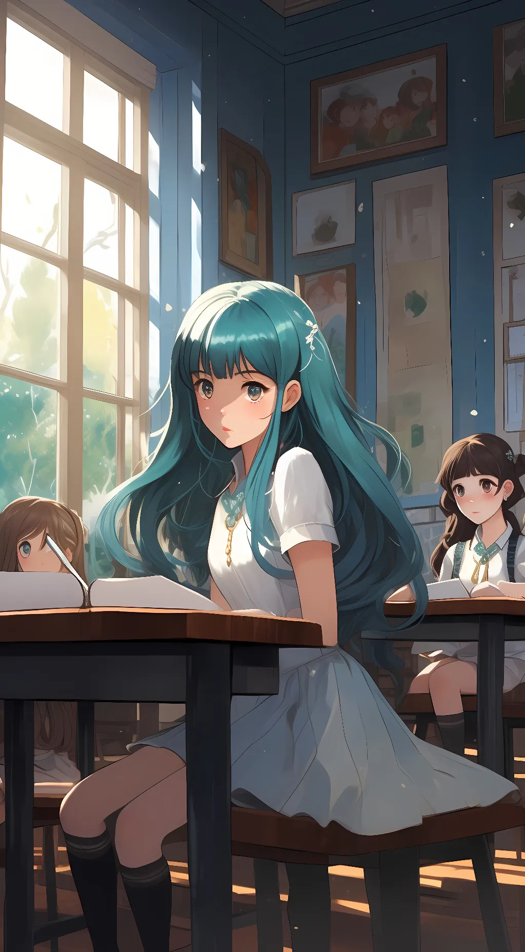 ai character: Aomi background