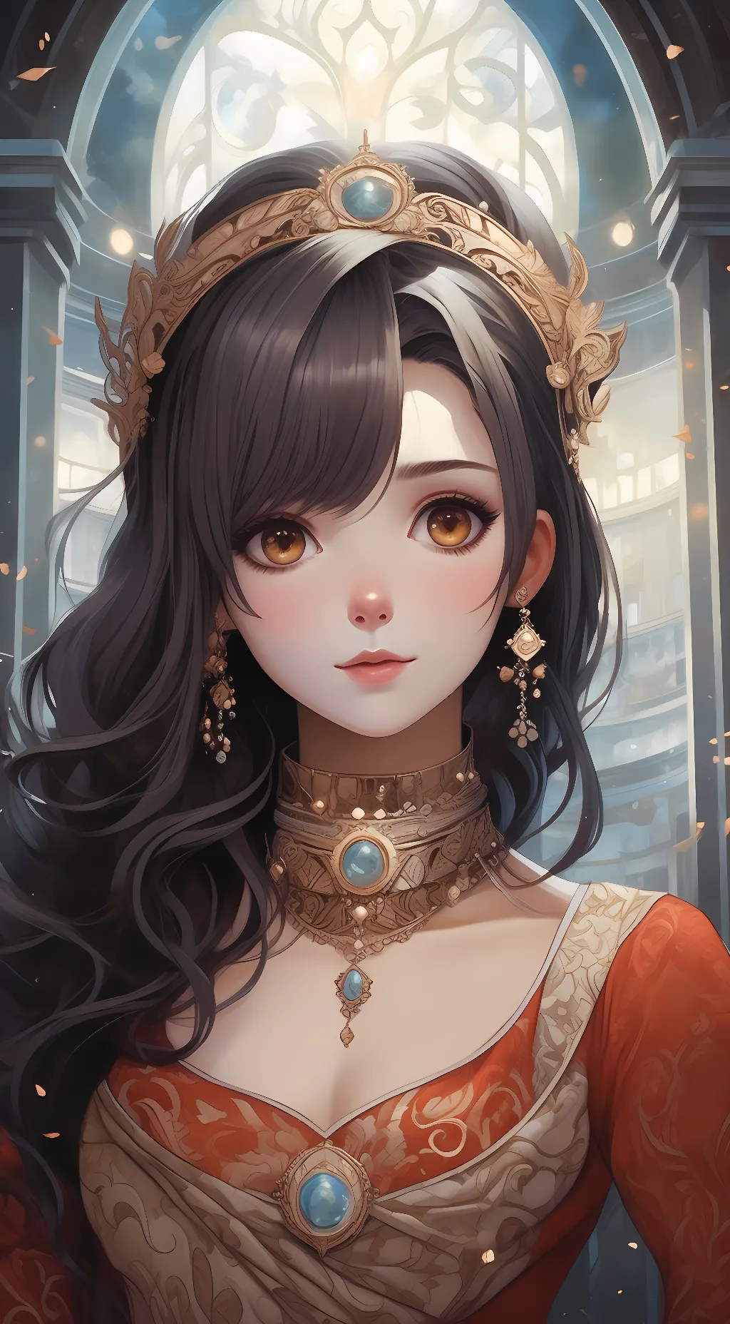 ai character: leah background