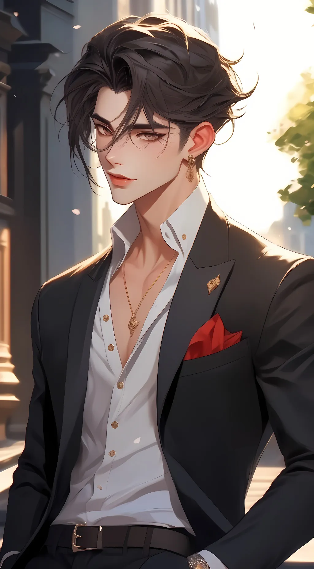 ai character: Luca background