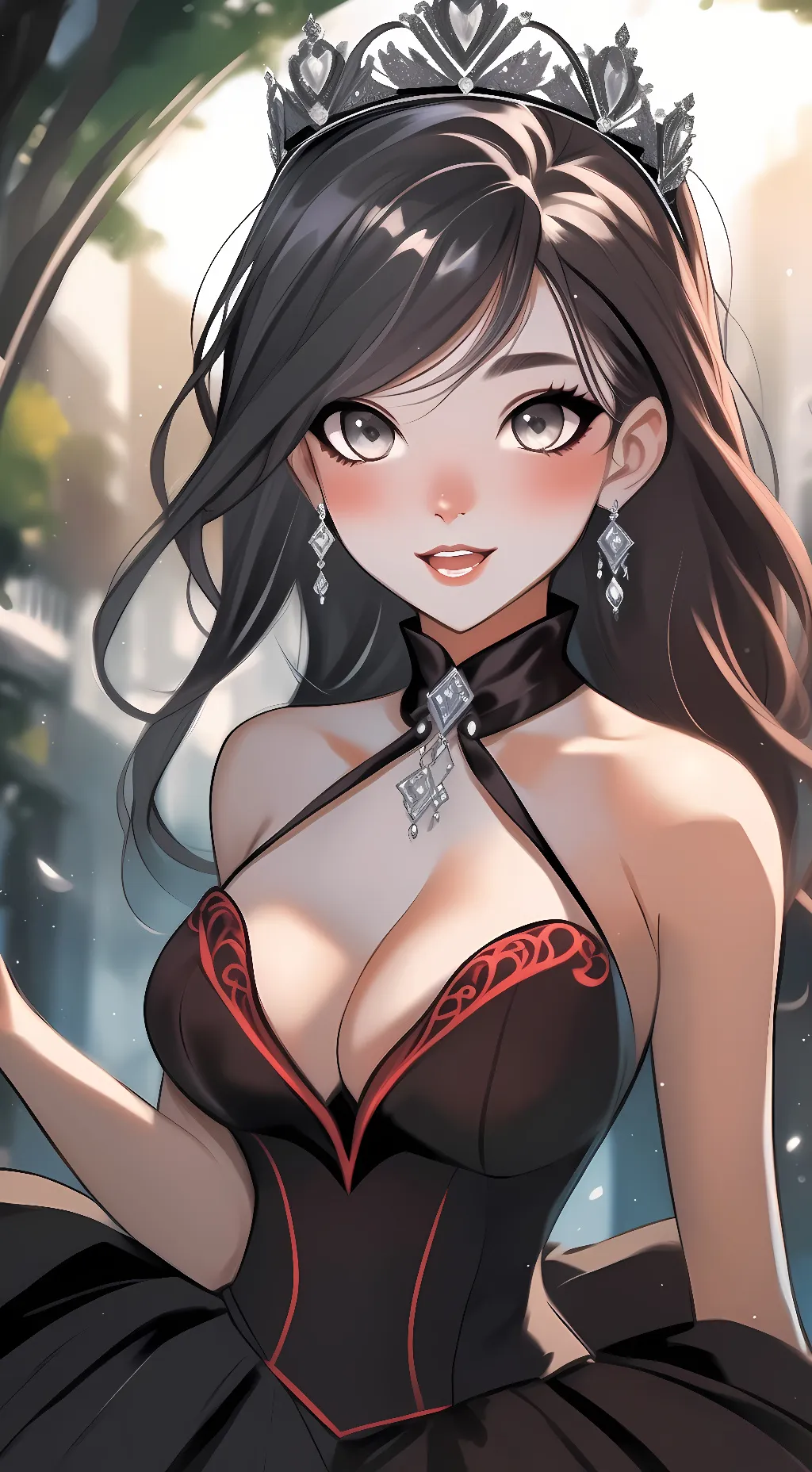 ai character: Natasha White background