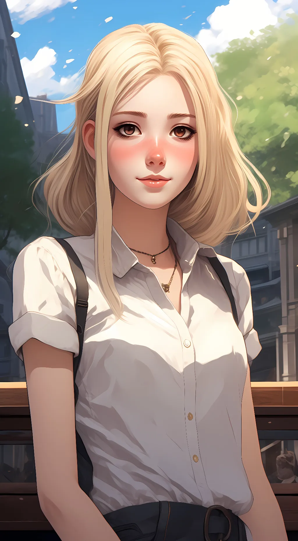 ai character: Cat background