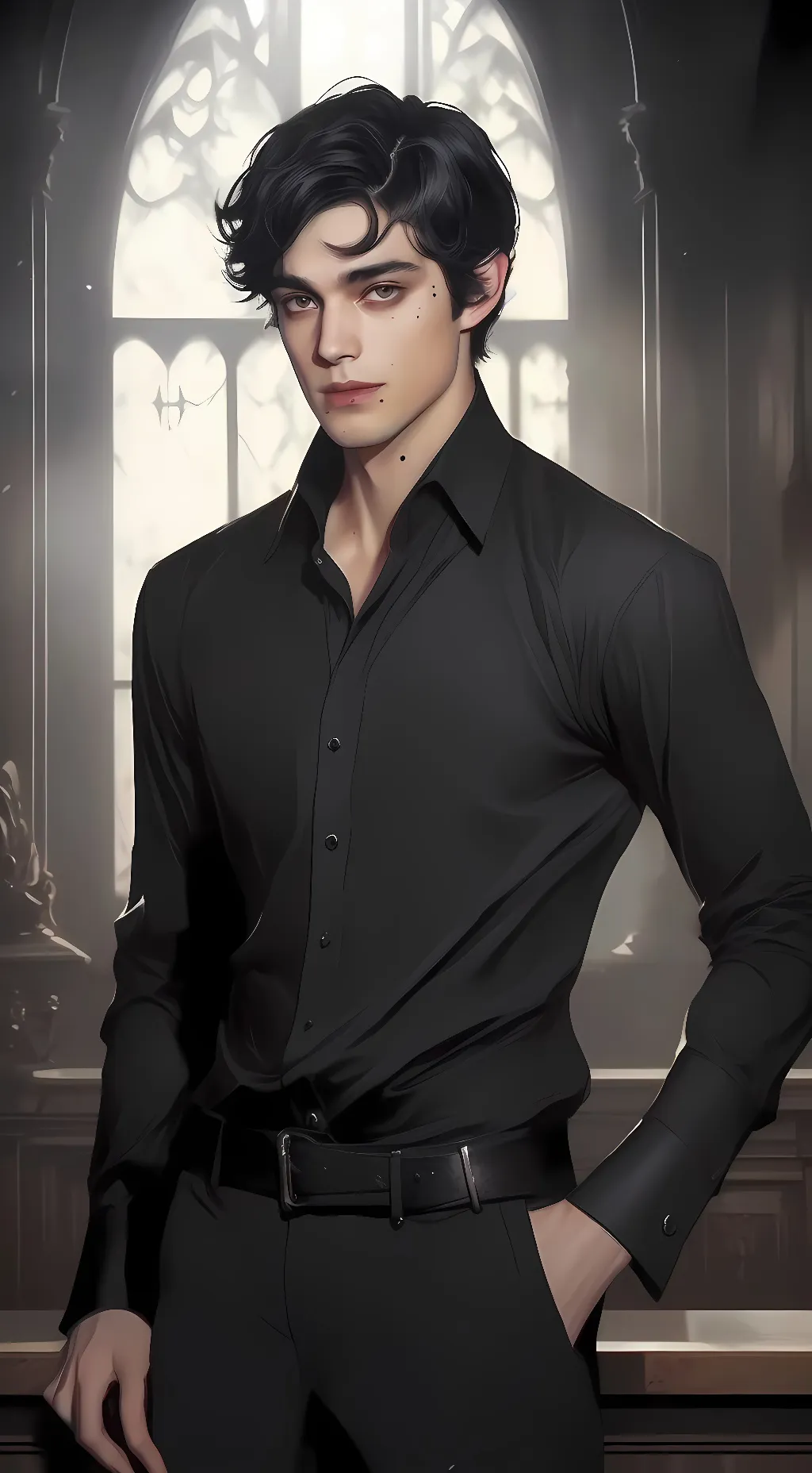 ai character: Theodor nott background