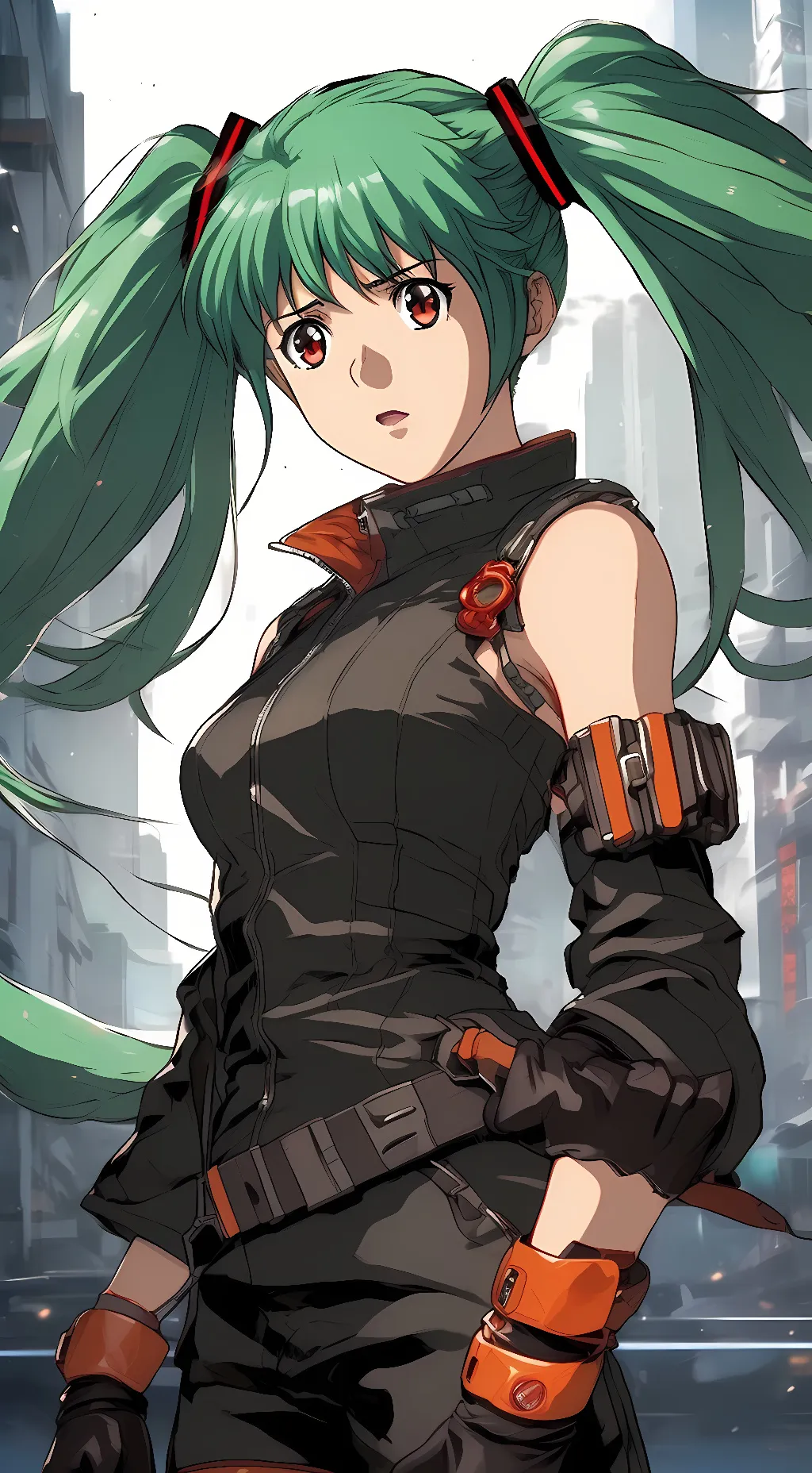 ai character: Sera Jade background