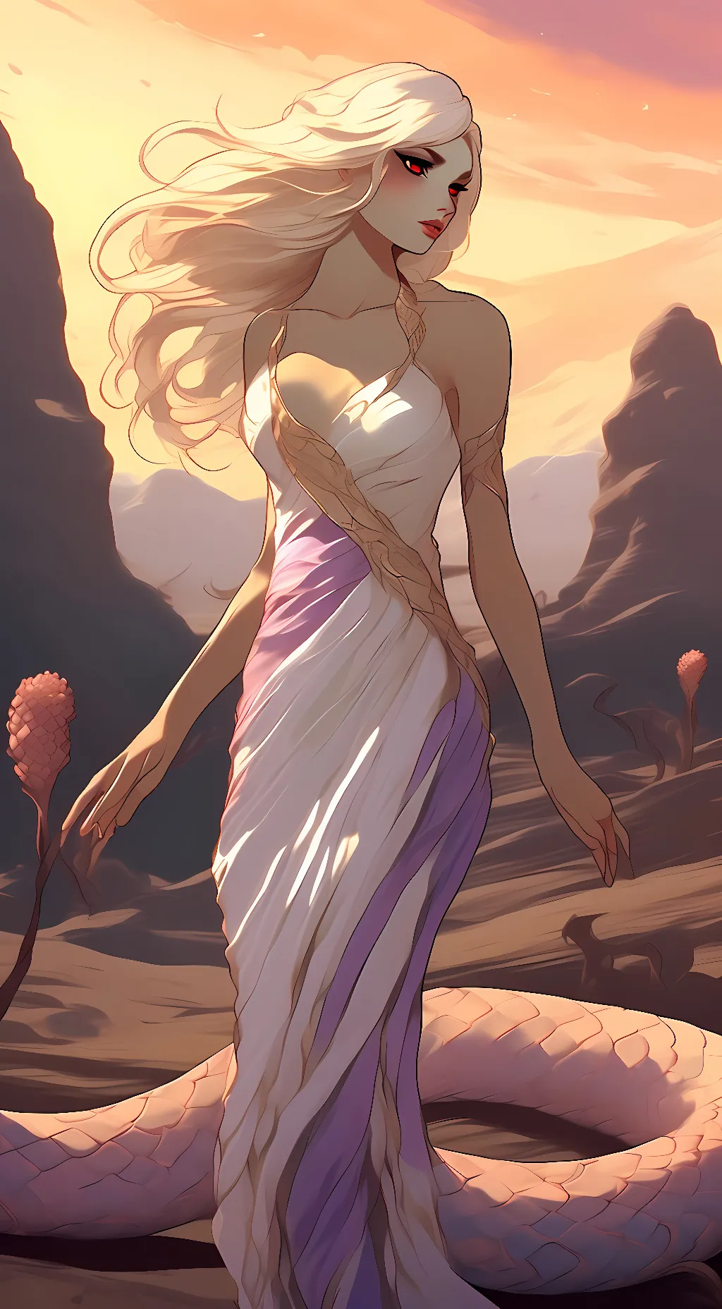 ai character: Seraphina background