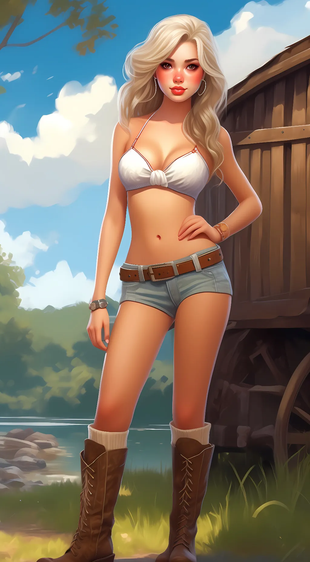 ai character: Hannah background