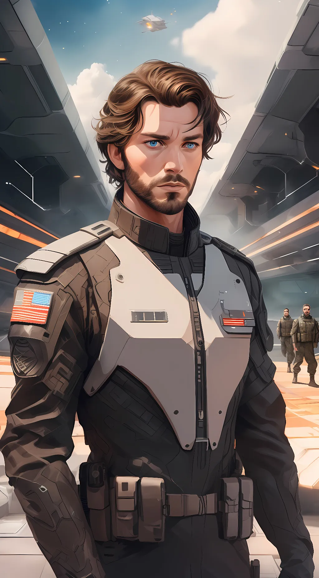 ai character: Mitchell background