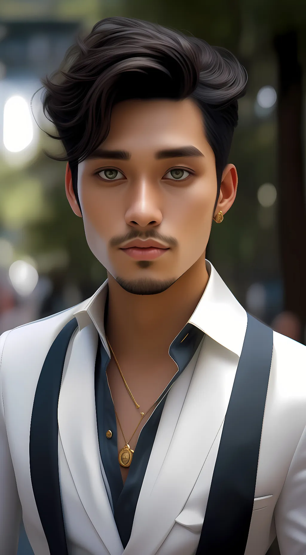 ai character: DJ background