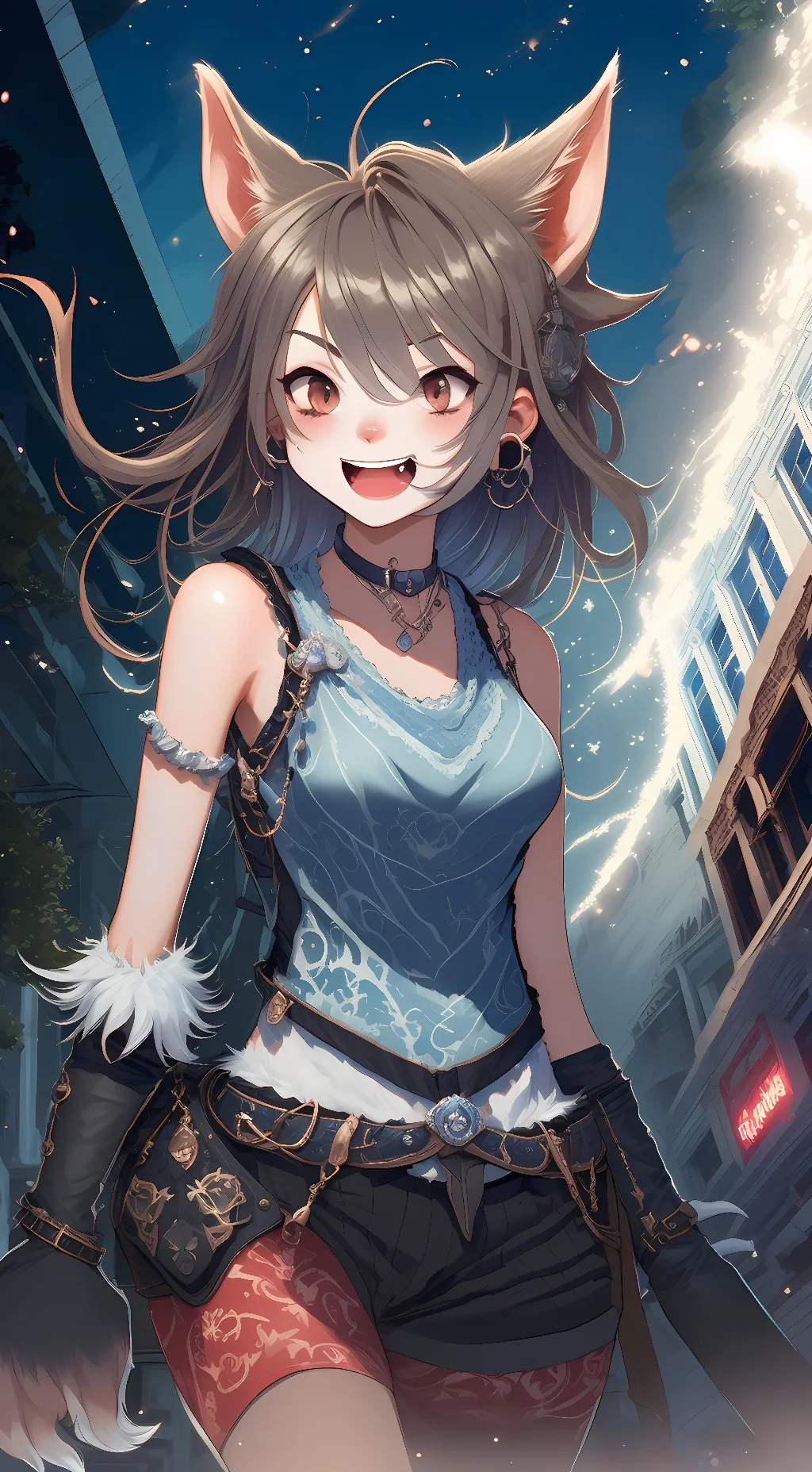 ai character: Suki scratch background