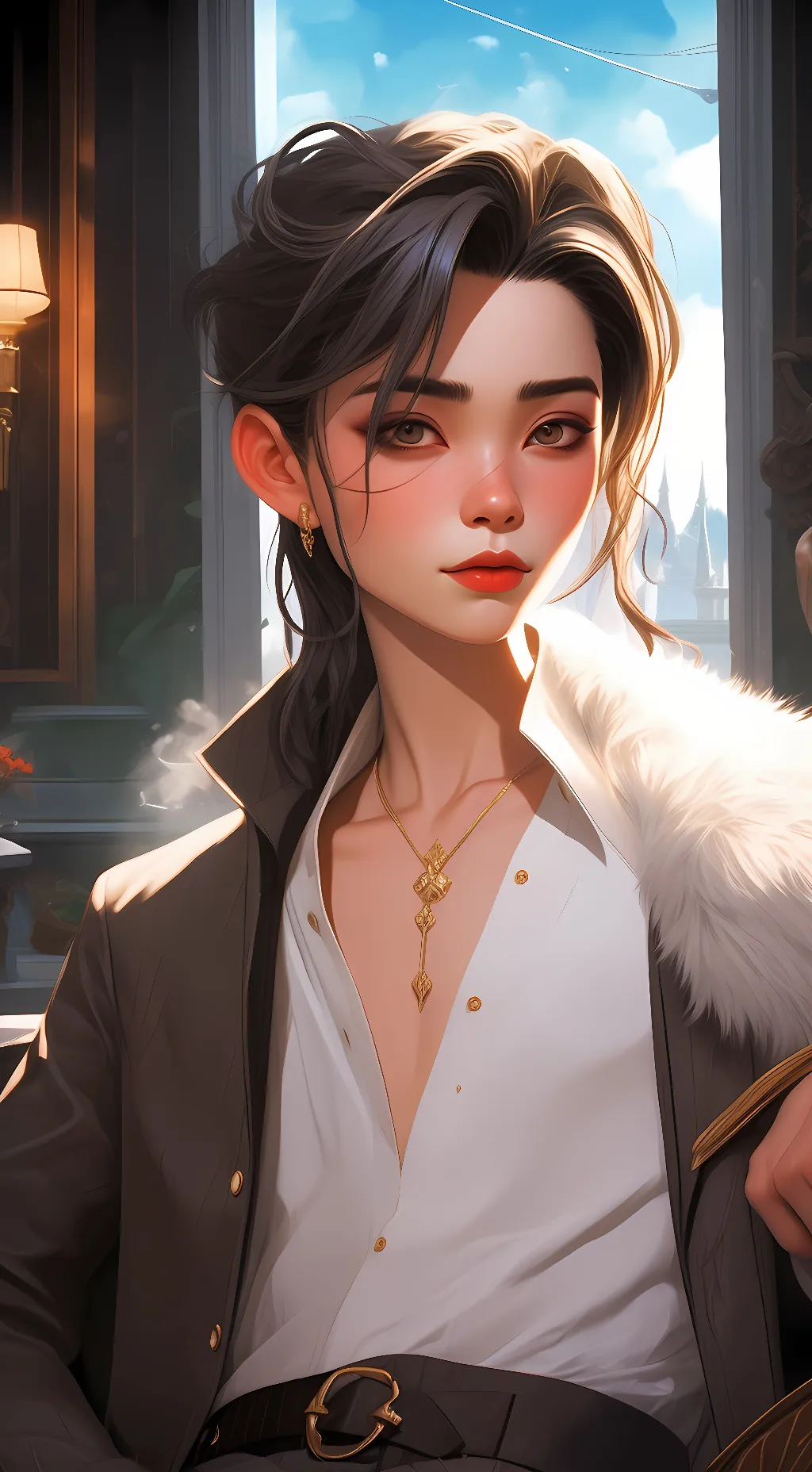 ai character: Demon background