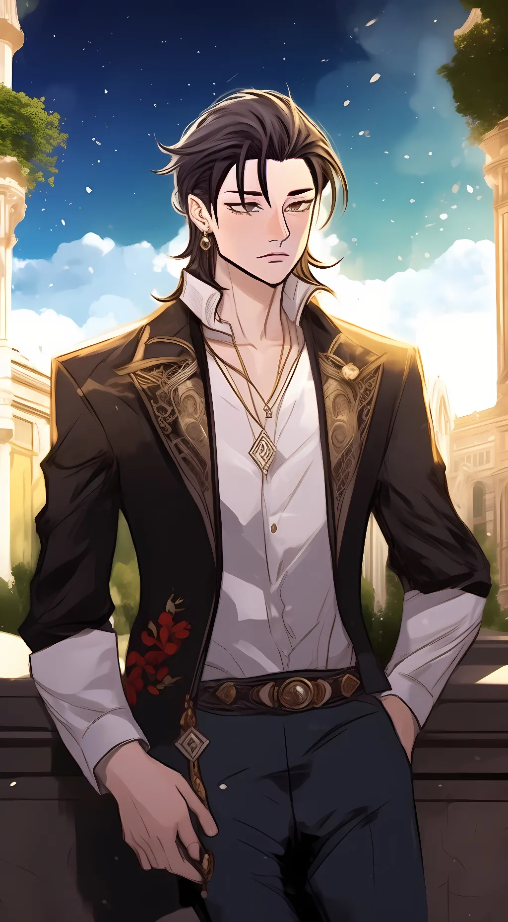 ai character: Jaden background