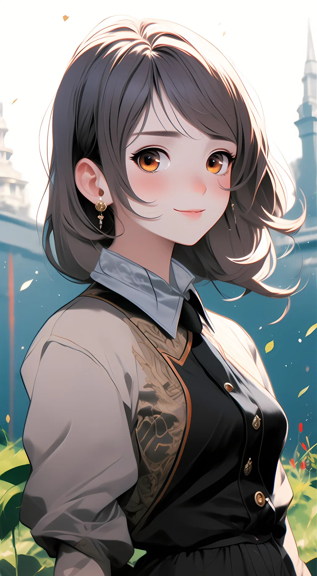 ai character: Alexis  background