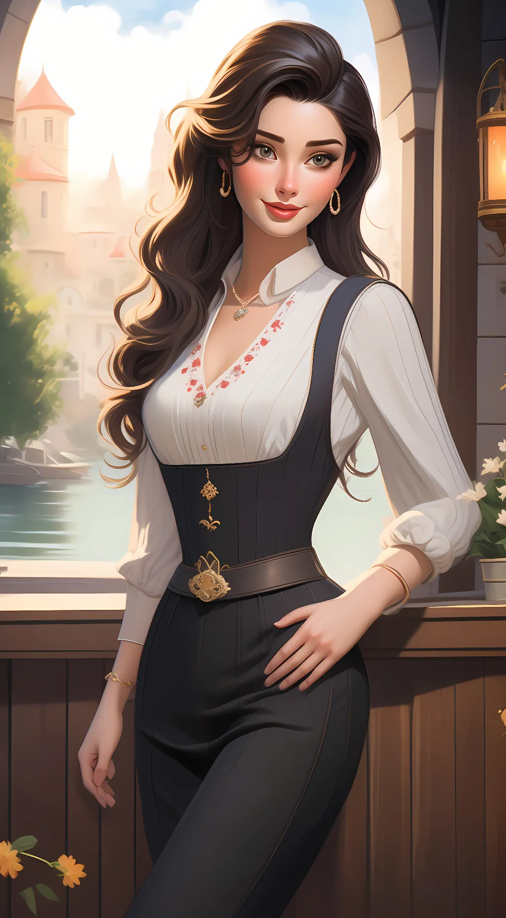 ai character: liya background